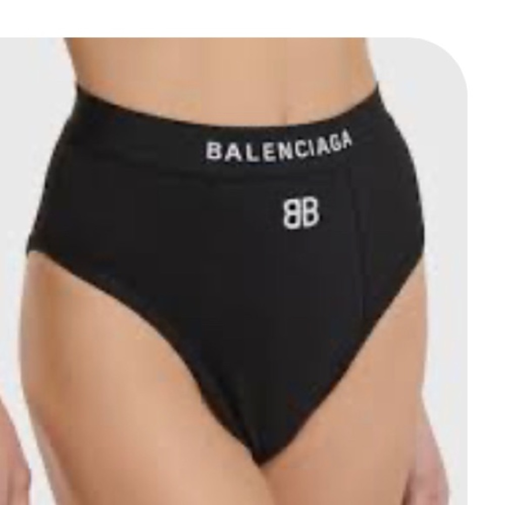 Balenciaga Cotton jersey sport briefs Size M